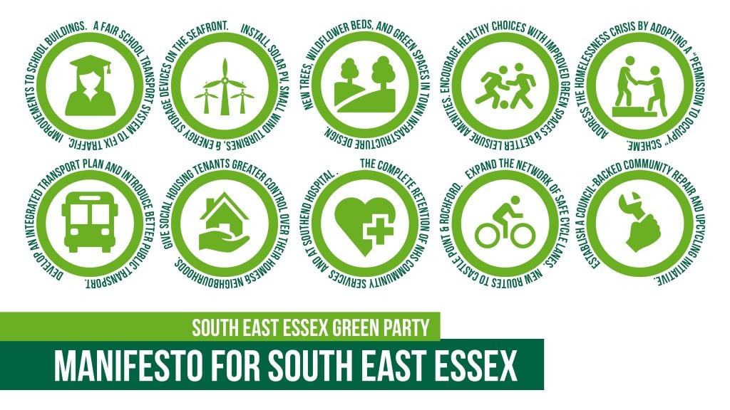 Green Party Southend Manifesto What We Stand For