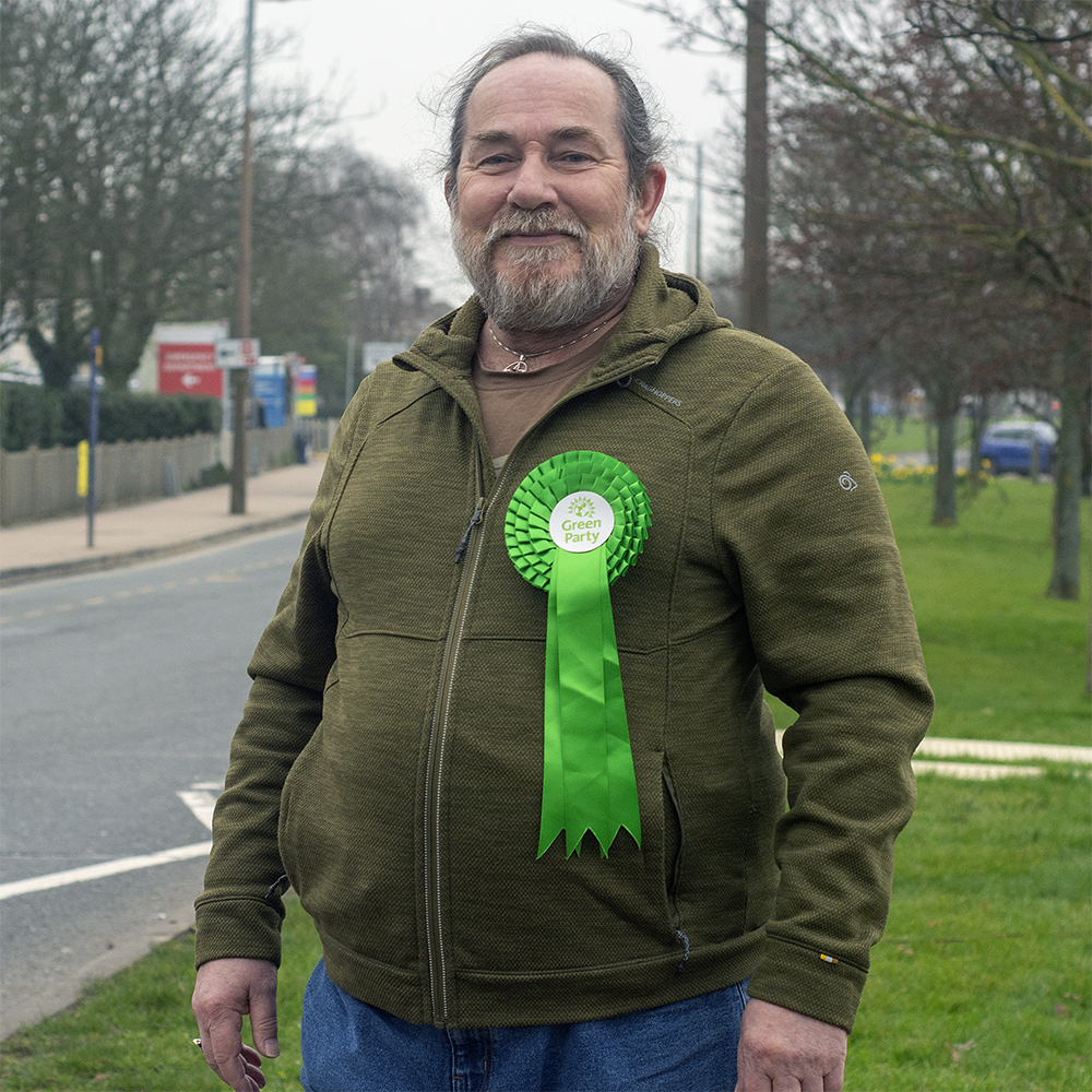 Jon Mullett is the Green Party Candidate for Prittlewell.