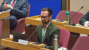 Cllr Stuart Allen at Full Council